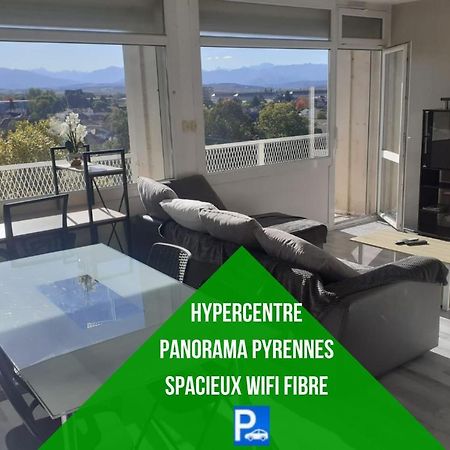 塔布Cap Sud - 53M2- Vue Pyrenees- Hypercentre-Parking -Wifi Fibre公寓 外观 照片