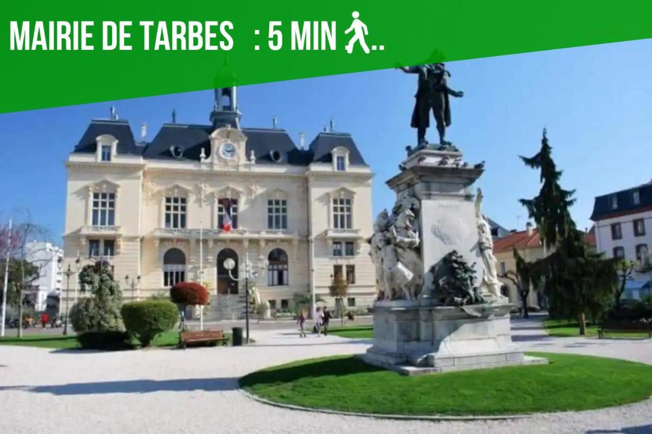 塔布Cap Sud - 53M2- Vue Pyrenees- Hypercentre-Wifi Fibre -Nouvelle Literie公寓 外观 照片