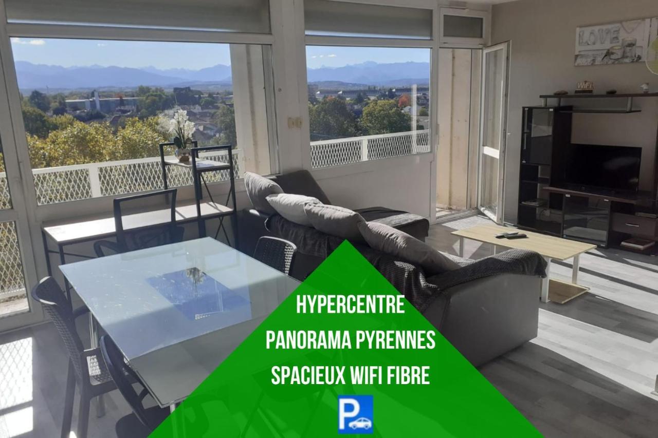 塔布Cap Sud - 53M2- Vue Pyrenees- Hypercentre-Parking -Wifi Fibre公寓 外观 照片