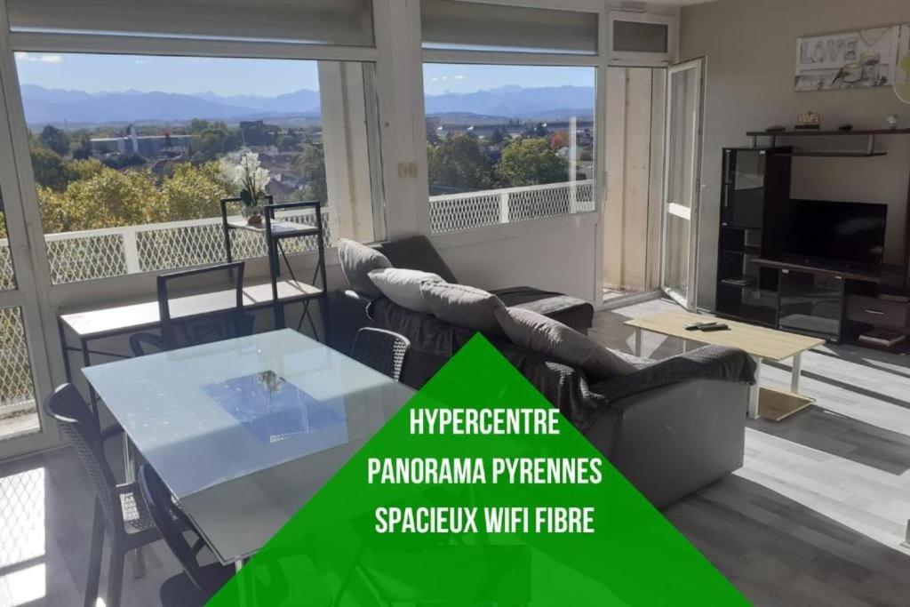 塔布Cap Sud - 53M2- Vue Pyrenees- Hypercentre-Wifi Fibre -Nouvelle Literie公寓 外观 照片